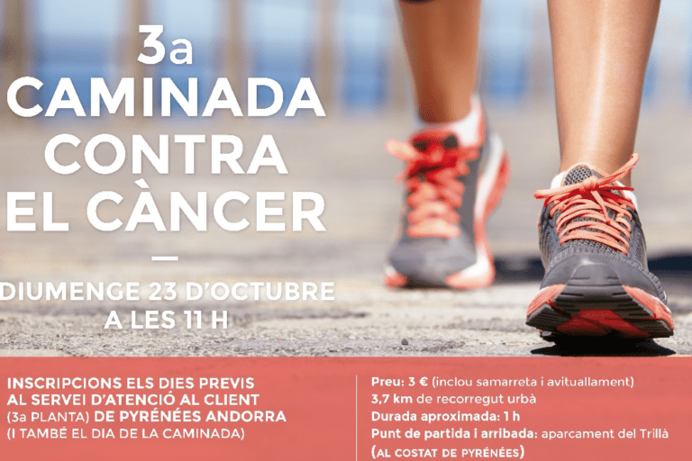 3a Caminada contra el càncer 3a Caminada contra el càncer andorra