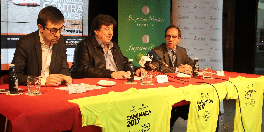 Caminada contra el càncer 2017 Pyrénées Andorra ASSANDCA