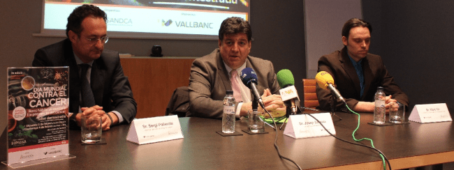 Roda de premsa activitats Dia Mundial Contra el Càncer Vall Banc ASSANDCA