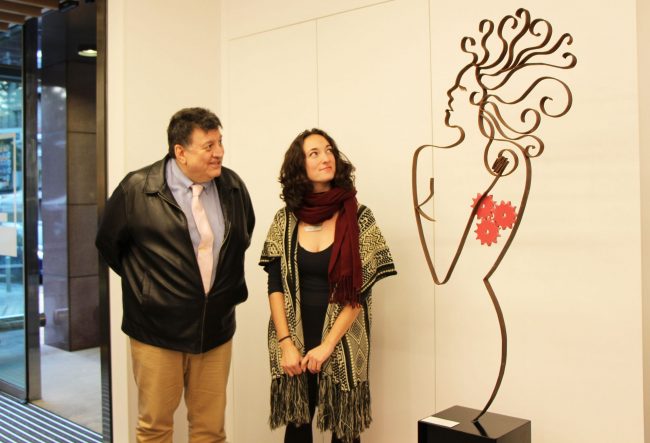 Presentació d’‘Invencibles’ escultura de l’andorrana Emma Regada