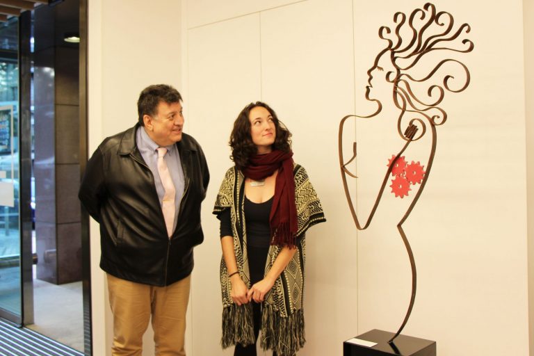 Presentació d’‘Invencibles’ escultura de l’andorrana Emma Regada Presentació d’‘Invencibles’ escultura de l’andorrana Emma Regada