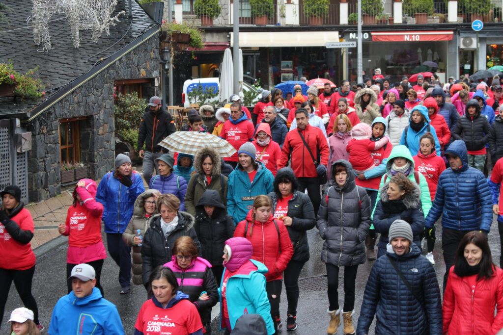 5a Caminada contra el càncer Andorra 2018 ASSANDCA Pyrénées