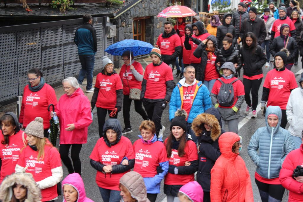 Caminada contra el càncer ASSANDCA 2018, Grans Magatzems Pyrénées Fundació Jacqueline Pradère