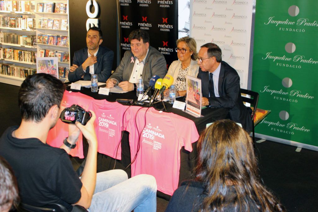 Presentació de la Caminada Contra el Càncer 2019