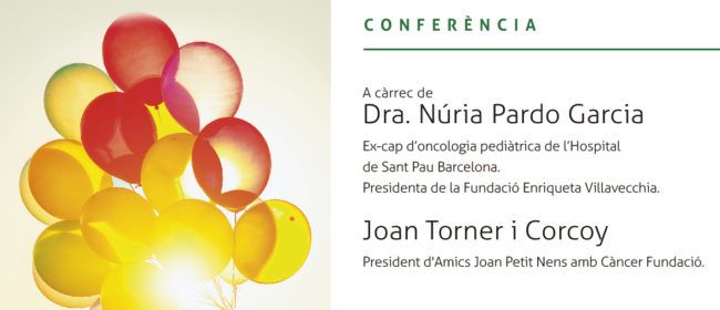 Conferència Càncer a la infància