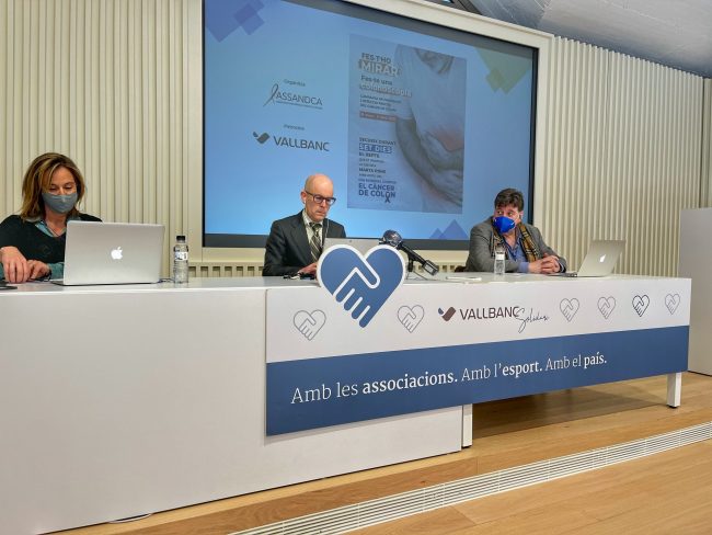 Presentació de la campanya de prevenció del càncer de colon