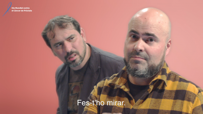 Espot del Fes-t'ho Mirar contra el càncer de pròstata