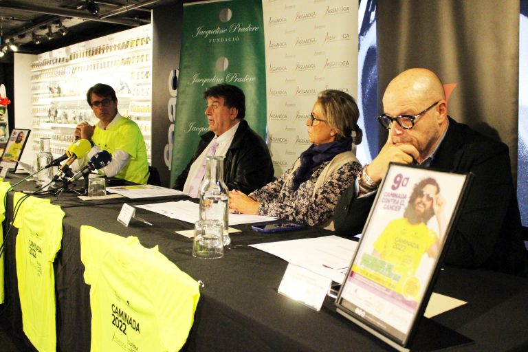 Presentació de la Caminada contra el Càncer 2022